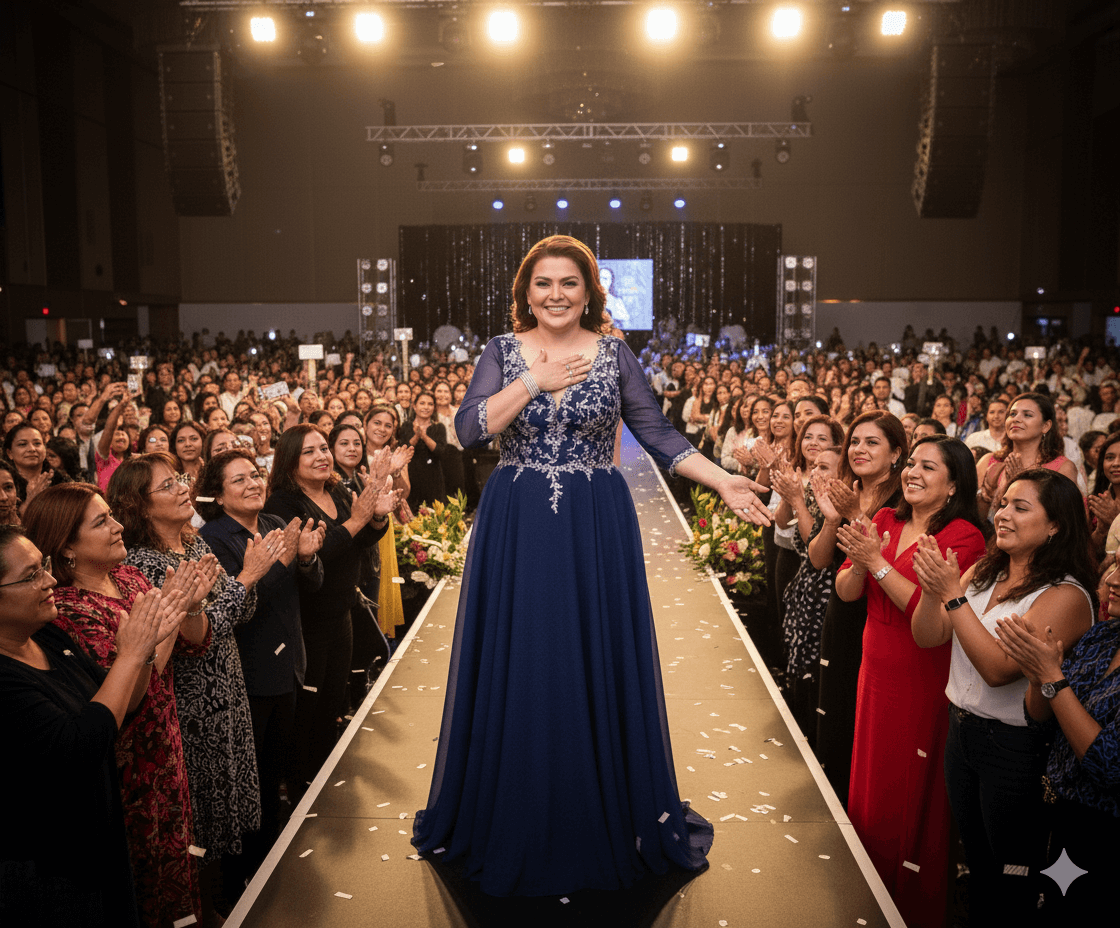 Lorenia Valles en evento reciente